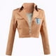 thumbnail image 5 of Nuevo disfraz de Anime Attack on Titan, chaqueta Shingeki no Kyojin, falda de cuero Recon Corps, cinturones Hookshot, tirantes, disfraz de Ackerman, 5 of 5
