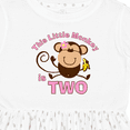 thumbnail image 4 of Inktastic Little Monkey Girl 2nd Birthday Girls Toddler Dress, 4 of 5
