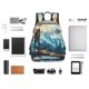 thumbnail image 4 of Balery Iceberg Bald Eagle Mochila ligera para hombre y mujer: duradera e impermeable, ideal para la escuela, el trabajo, viajes y uso diario., 4 of 7