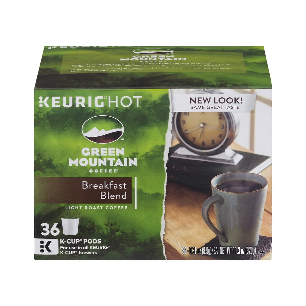 Green Mountain Coffee Roast Light Blend Breakfast Coffee K ...