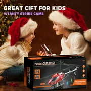 PayUSD Remote Control Helicopter Mini Gyroscope RC Helicopters LED Light for Indoor to Fly for Kids and Beginners, Blue