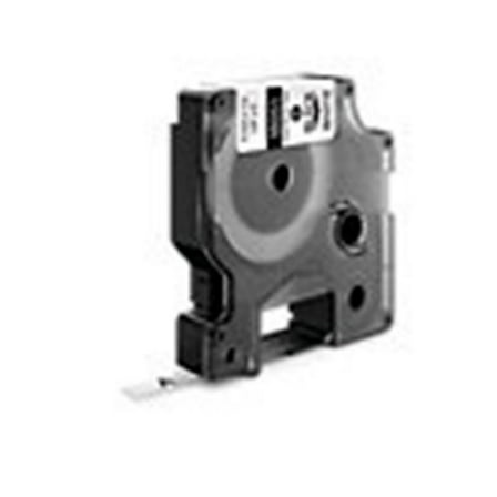 DYMO Rhino Industrial Heat-Shrink Labels, 1/4" Tube, Black Print on White