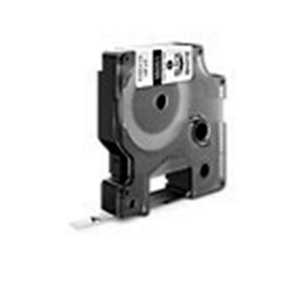 DYMO Rhino Industrial Heat-Shrink Labels, 1/4" Tube, Black Print on White