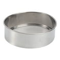 thumbnail image 1 of Colador de harina de malla fina de cocina, tamiz de harina de plata de acero inoxidable, tamiz de tamiz, filtro de azúcar en polvo para hornear pasteles, 1 of 5