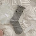 thumbnail image 4 of XIAONU Women's Stretchy Hollow Out Quarter Socks Casual, 4 of 5