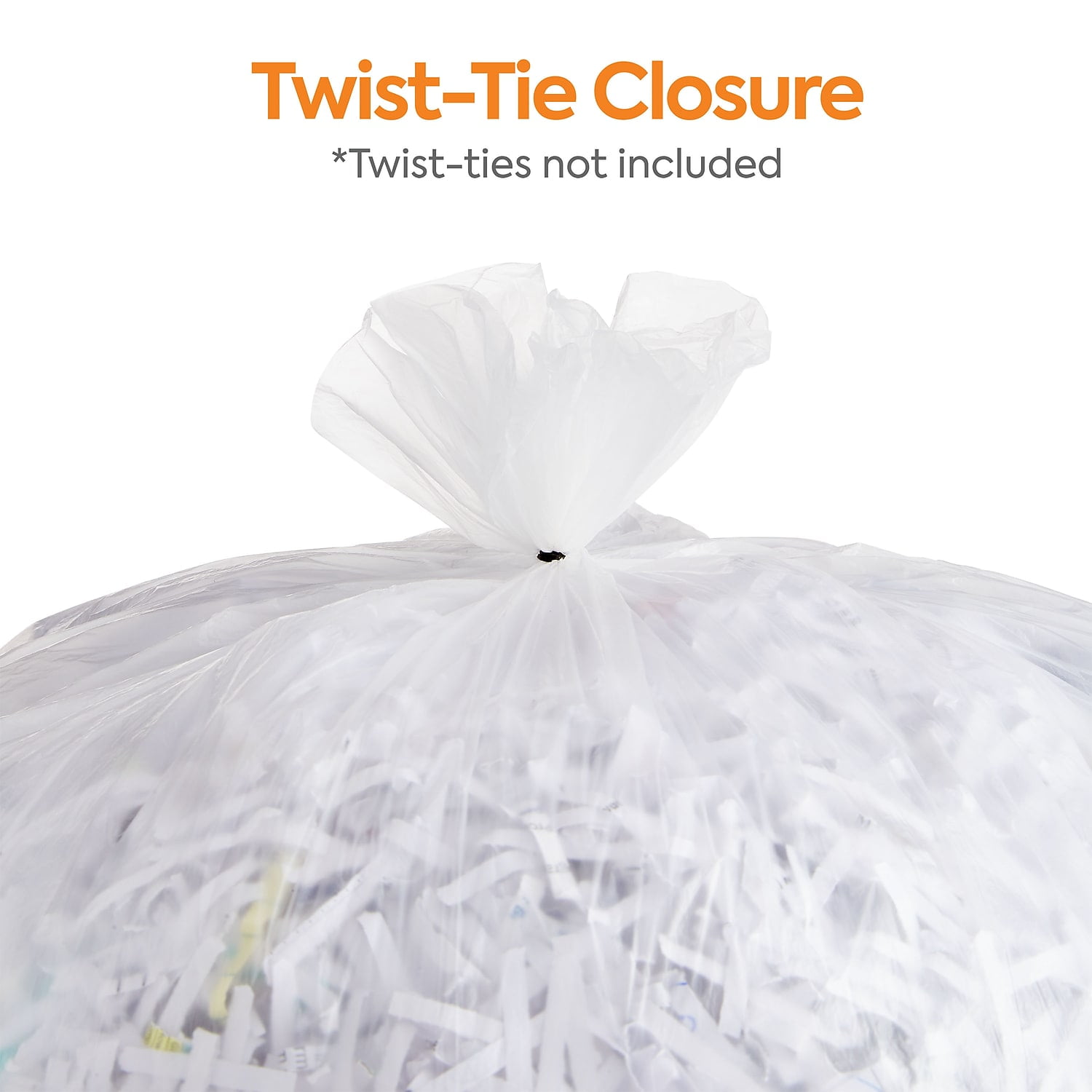 Staples Coastwide Professional 10 Gallon Trash Bag 24" x 24" High Density 6 mic Natural 1000