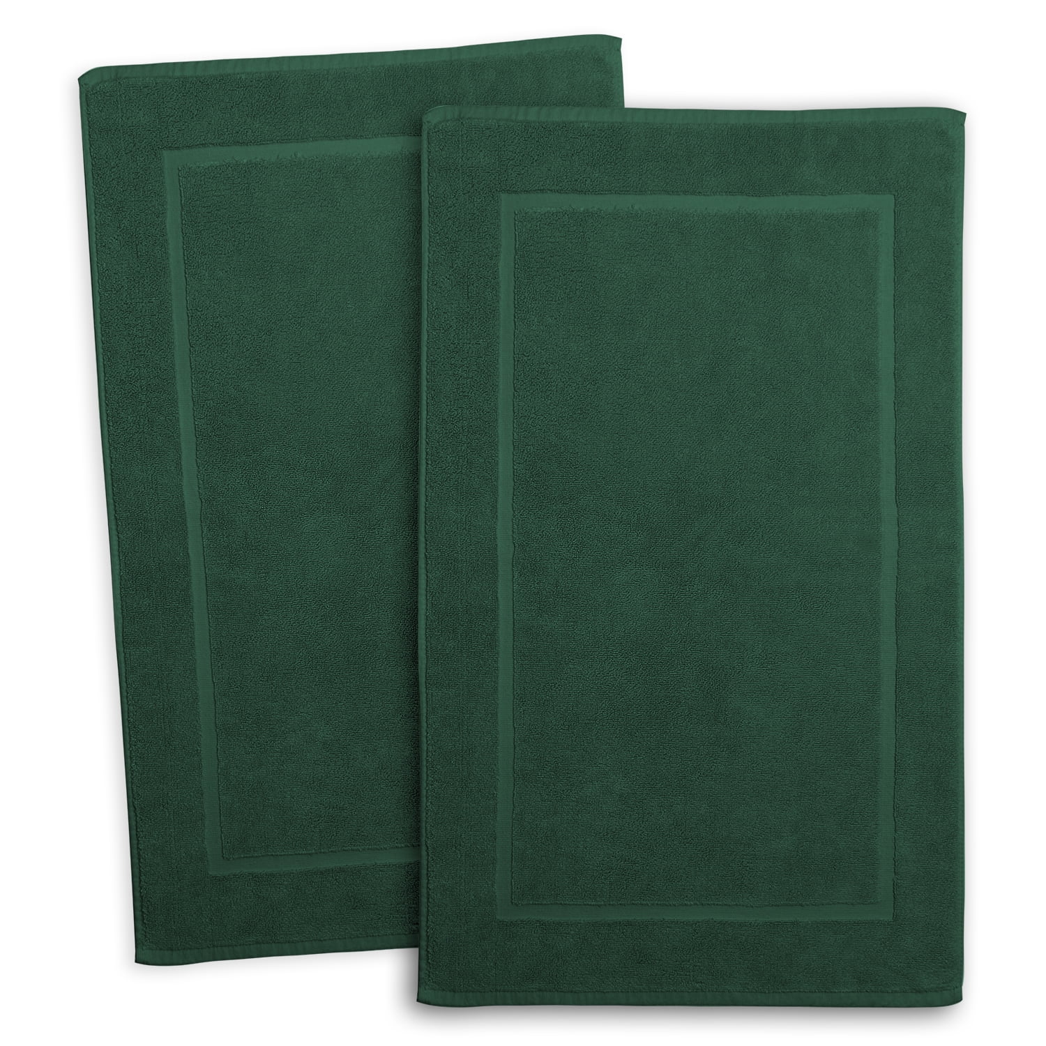 Clara Clark Bath Towels Set, 100% Cotton Luxury Softness 4 Pc Set, Hunter