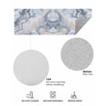 thumbnail image 6 of Marble Texture Front Door Mat Elegant Gray Blue Tone Watercolor Effect Welcome Doormat Indoor Outdoor Entrance Floor Mat Non-Slip Washable Runner Rug for Front Porch Decor 20x47 Inch, 6 of 6