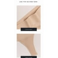 thumbnail image 5 of Aooho 4PCS Seamless Invisible No Camel Toe Thong Low Rise Front-Wedgie Proof Women Panties Cameltoe Proof Underwear, 5 of 7
