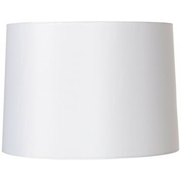 Bwood White Linen Drum Lamp Shade, Set Of 2 White Linen Drum Lamp Shade 10x12x8 Spiderman