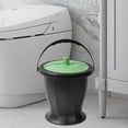 thumbnail image 6 of Serenable Spittoon al with Lid Potty al Pot Night al Toilet Portable Bedpan Chamber Pot for Woman Travel Elderly Children Green Lid, 6 of 9