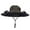 Army Green, variant on Round Double Fan Solar Hat, Battery Powered Cap with USB Charging, Adjustable Size for Men Women Outdoor Summer Activities