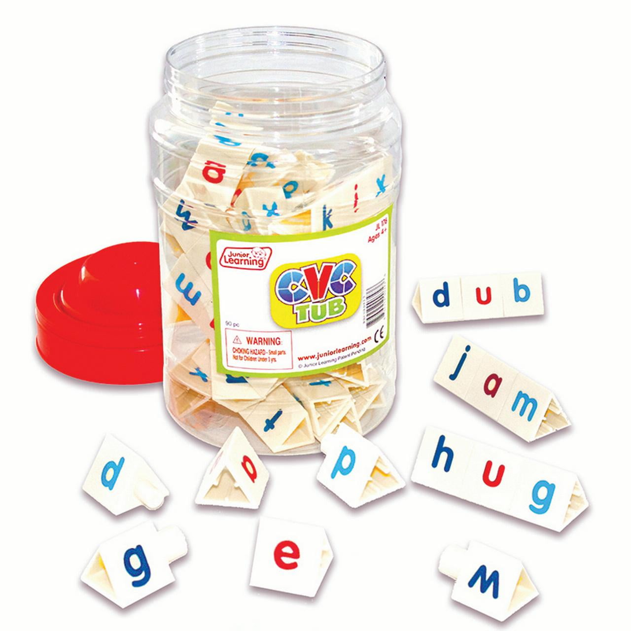CVC TriBlocks Tub Word Building Set