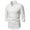 White, variant on T Shirts for Man, Men's Shirt Fashionable and Loose Fitting Cotton and Linen Seven Quarter Sleeved Hanfu Trendy Men's Clothing Clearance Sale