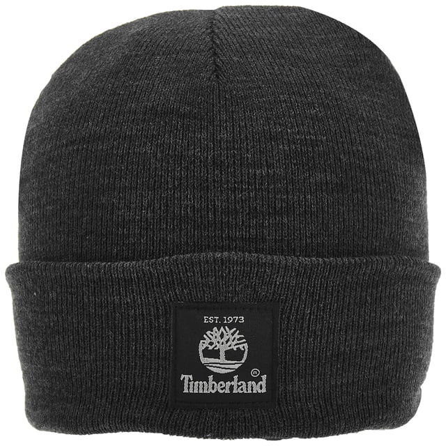Gorro Corto Timberland Watch Carbón Jaspeado Gris