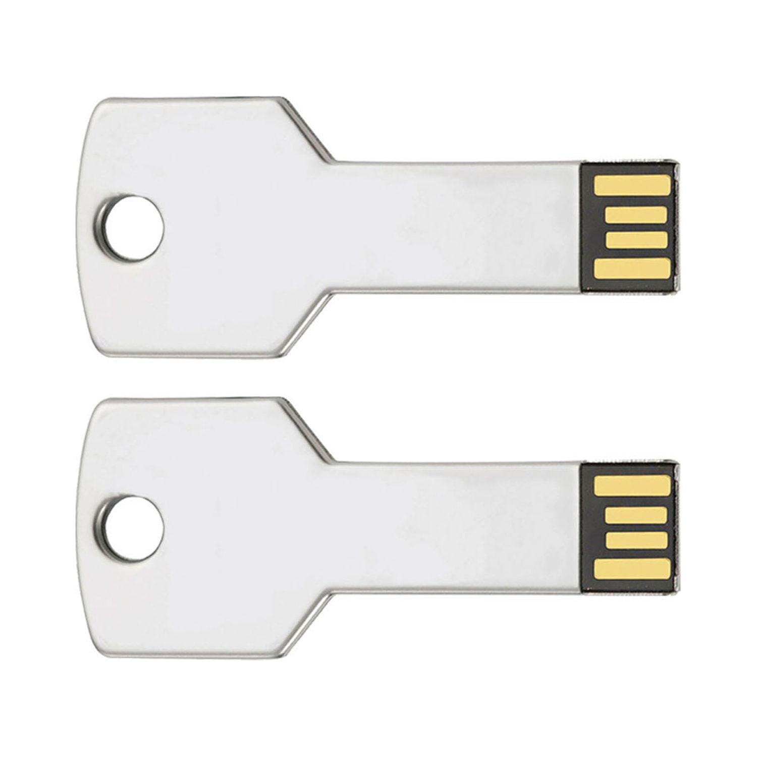 Centon MP Essentials USB 2.0 Datastick Key (Chrome) 16GB: 2 Pack