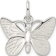 thumbnail image 3 of Sterling Silver Butterfly Charm (20 X 25) Made In India qc2565, 3 of 5