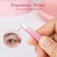 thumbnail image 4 of OWSOO Eyebrow Tweezers Set with Storage Case 4PCS Daily Beauty Tools for Eyebrow Makeup & Hair Removal Stainless Steel Eye Brow Tweezers Set, 4 of 7