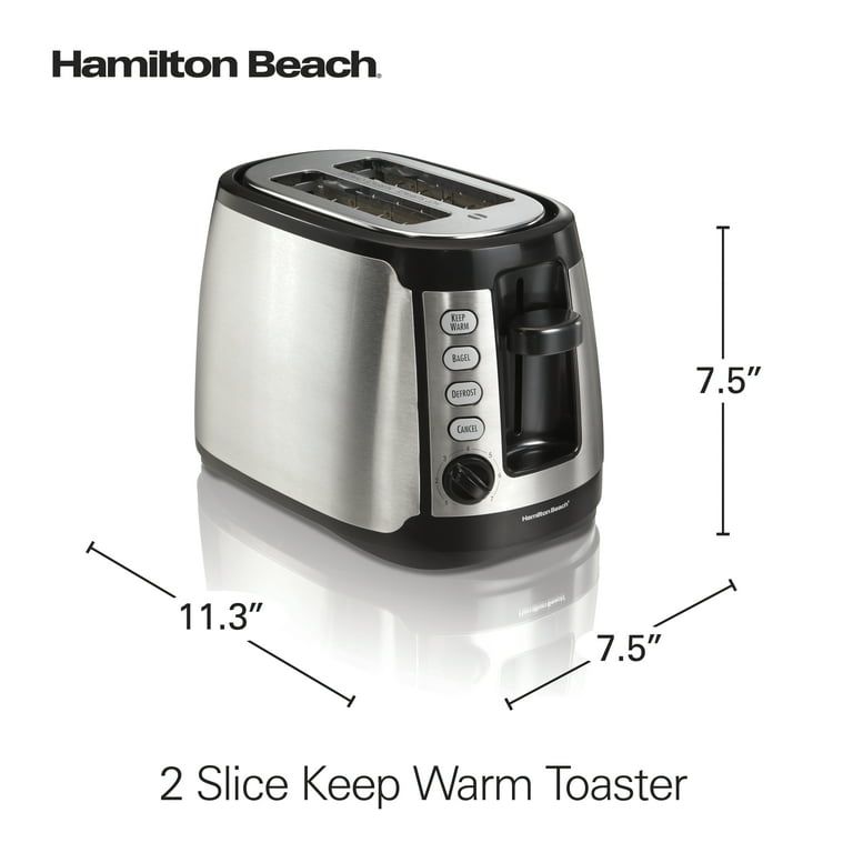 Hamilton Beach Keep Warm 4-Slice Long Slot Toaster