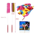 thumbnail image 4 of 4M Gym Dance Ribbons Rhythmic Dance Ribbons Adult and Kid, Rotating and Artistic Dancing Colorful, 4 of 8