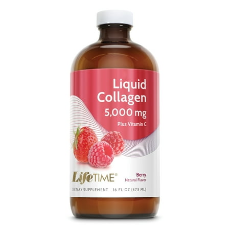 LifeTime Liquid Collagen with Vitamin C 16 oz Liquid