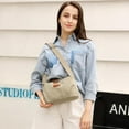 thumbnail image 4 of Crossbody Bag for Women Small Canvas Lightweight Crossbody Purses Shoulder Bag, 4 of 8