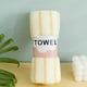 thumbnail image 3 of Toalla de terciopelo absorbente de 5 piezas - Toalla de lavado facial con rayas de colores - Toalla de regalo suave para el hogar infantil Toallas de baño, 3 of 9