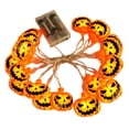 thumbnail image 1 of Clearance! Halloween Pumpkin Decorations, 60" Halloween String Lights,, Halloween Decor, Halloween Led Pumpkin Lights Light Up Jack O Lantern, Bar Party Favor,Fall Decorations for Home (C), 1 of 9
