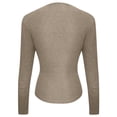thumbnail image 3 of Casual Knit Thermal Underwear Top Soft Warm Base Layer Shirt For Cold Weather Comfort And Everyday Wear With Breathable Stretch Fit, 3 of 4