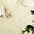 thumbnail image 6 of YJ.GWL Soft Area Rugs Fluffy Shag Rug Plush Carpet for Bedroom Living Room Nursery Home Decor,3'x5',Yellow, 6 of 6