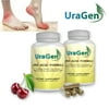 UraGen Uric Acid Cleanse Flush - Tart Cherry Supports Healthy Uric Acid Levels & Healthy Function 2 Bottles, 120 ct.