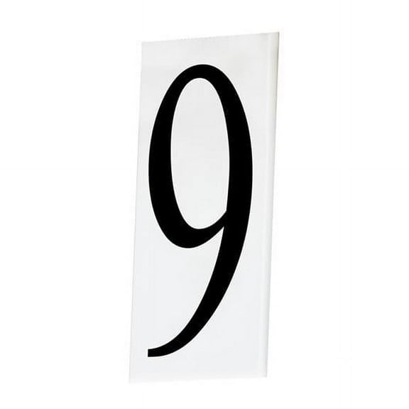 Maxim 53619WT House Number 9 Address-Outdoor Wall Mount, White