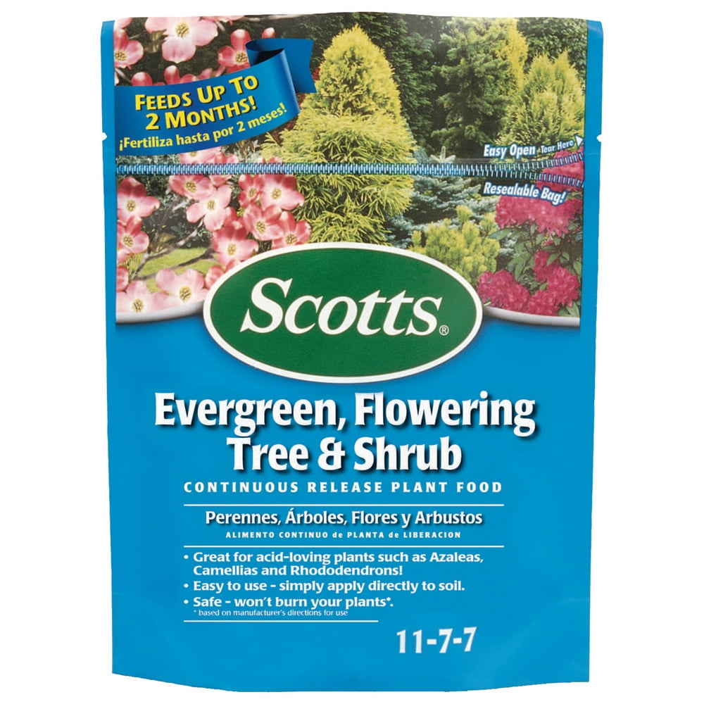 Scotts Evergreen Flowering Tree & Shrub Continuous Release Plant Food