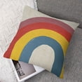 thumbnail image 7 of Acheng Rainbow Throw Pillow Covers, Pillow Cases Pillocases for Bed Sofa Home Decor  Decorative 2 pcs White, 7 of 7