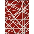 thumbnail image 2 of Addison Rugs Chantille Indoor/Outdoor Transitional Geometric Red Washable Rectangle Rug, 2'6" x 3'10", 2 of 6