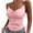 Red, variant on JGGSPWM Women Solid Essential Spaghetti Strap V Neck Camisole Sleeveless Slim Sexy Crop Top Side Drawstring Casual Tank Tops Gray L