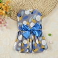 thumbnail image 4 of SPRING PARK Party Dog Clothes Pets Puppy Bowknot Design Attractive Soft Princess Skirt Dress Cat Summer Costume, 4 of 7