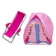 thumbnail image 1 of Tienda de campaña para muñecas, juego de simulación, accesorios para muñecas, ligera, creativa, portátil, para niñas, modelo de juguete de simulación, 2 piezas, 1 of 6
