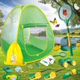 thumbnail image 3 of Kids Camping Set with Tent, Kids Explorer Kit with Walkie-Talkie, Outdoor Toys Camping Tools Set for Boys Girls Age 3-12 Birthday Christmas Gift, 3 of 9