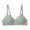 Light blue, variant on Magazine Women's Seamless Support Bra No Steel Ring, Wireless Soft Cotton Bralette Underwear