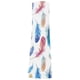 thumbnail image 4 of Vestido sin mangas para mujer Vestido casual estampado elegante Vestido de playa (Blanco L) Tmvgtek Para estrenar, 4 of 4