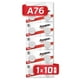 thumbnail image 1 of Pila Energizer A76 Alcalina Tira 10 Unidades Lr44 Ag13 plateado 1, 1 of 6