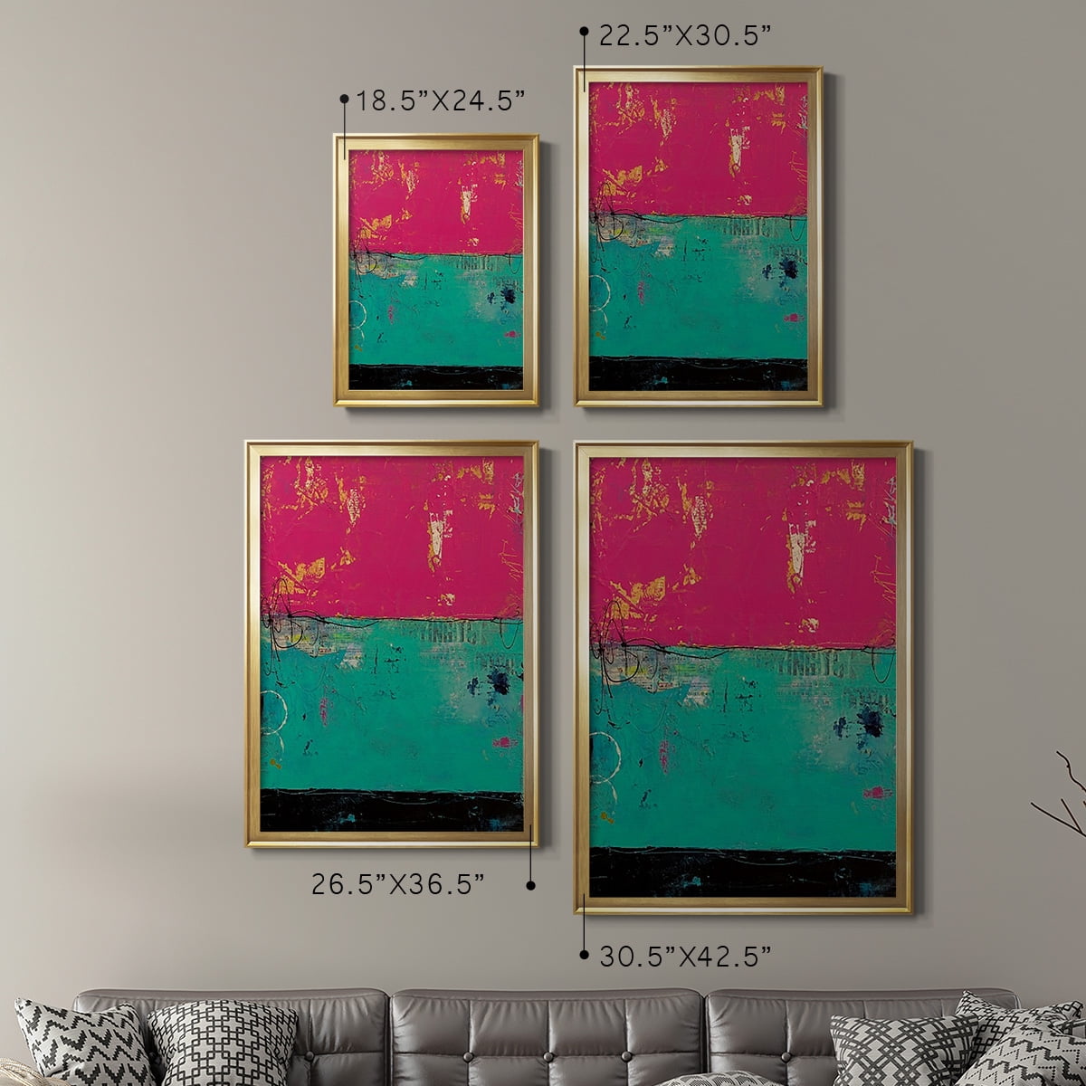 Good Mood Premium Framed Print, in Gold, Black, or Silver - Ready to Hang