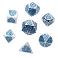 thumbnail image 4 of Juego de Dados Poliédricos de Metal de 7 Piezas Sunnimix D4 D6 D8 D10 D12 D20 Juego de dados poliédricos, 4 of 6