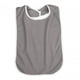 thumbnail image 1 of Babero para ancianos reutilizable con correa ajustable Protector de ropa babero para comer para adultos Gris, 1 of 8