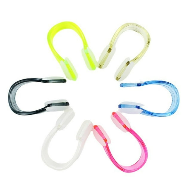6 Pieces Silicone Nose Clip Surfing Nose Plug Waterproof Nose Protector