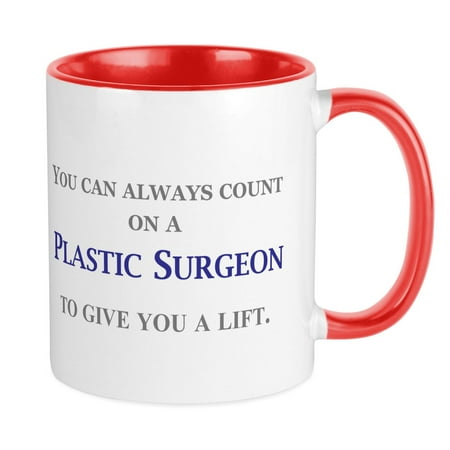 

CafePress - Plastic Surgeon Mug - Ceramic Coffee Tea Novelty Mug Cup 11 oz