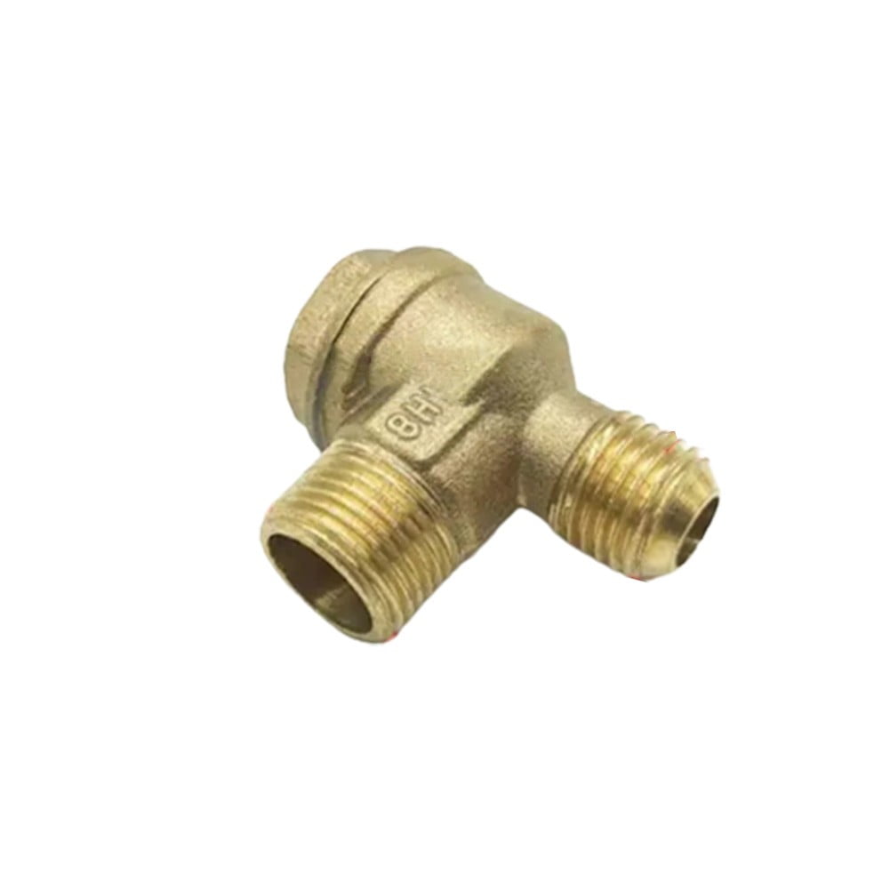 2 Port Brass Male Threaded Check Valve Connector Tool For Air