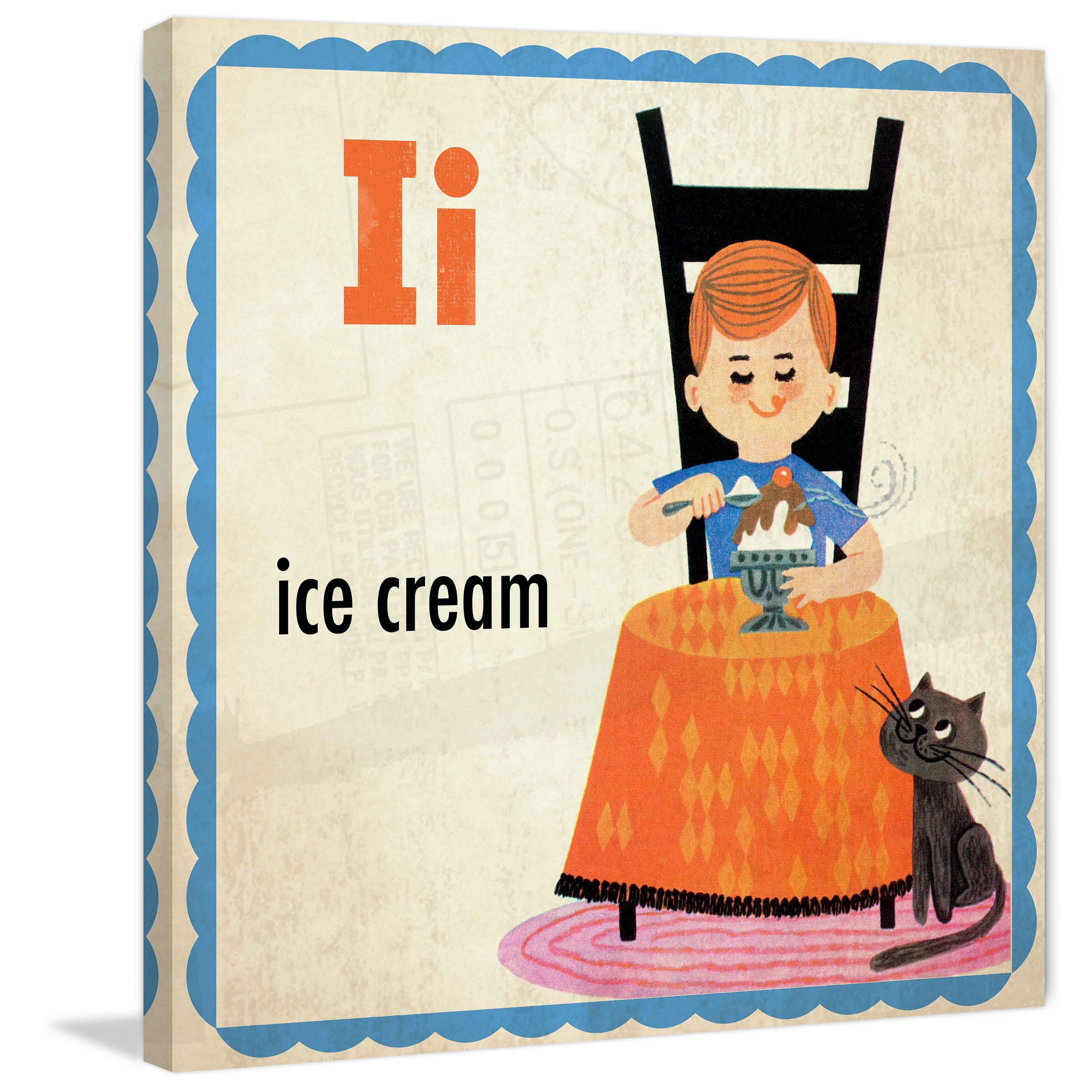 Marmont Hill "Ice Cream" by Curtis Painting Print on Canvas
