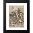 thumbnail image 2 of Giovanni Domenico Tiepolo 11x14 Black Modern Framed Museum Art Print Titled - The Assumption of the Virgin (1727-1804), 2 of 5